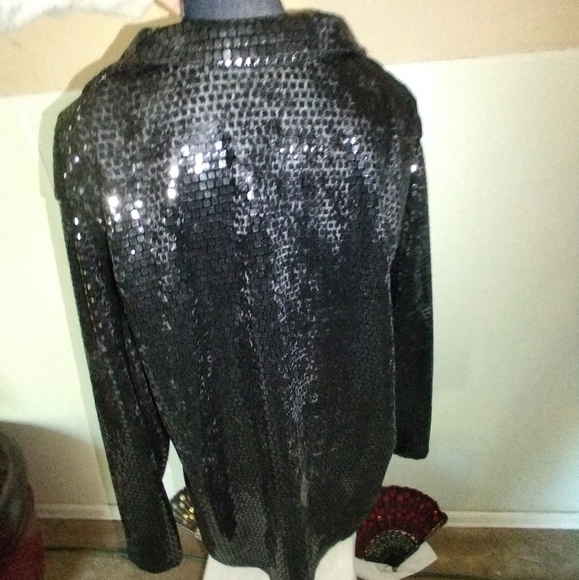 💥Flash Sale💥Black Designer Jacket - Picture 3 of 4